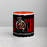 Boxing Boxer Black Label Mug with Color Inside
