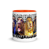 Bloodhounds Bet You Can't Have Just One Mug with Color Inside