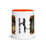 Redbone Coonhound Mug with Color Inside