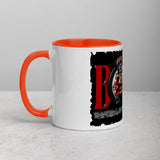 Boxing Boxer Black Label Mug with Color Inside