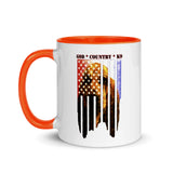 God Country K-9 Bloodhound Mug with Color Inside