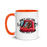 Bloodhound Don't Let the Bas++rds Grind You Down Mug with Color Inside