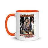Bloodhound Hide N Seek Champion Mug with Color Inside