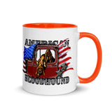 Bloodhound Mug with Color Inside