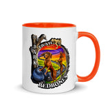 Dark Trail Redbones Mug with Color Inside