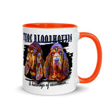 Teoc Bloodhounds Cooper & Judge Mug with Color Inside