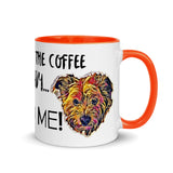 Terrier FEED ME Mug with Color Inside