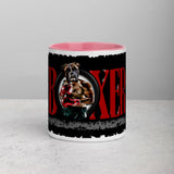 Boxing Boxer Black Label Mug with Color Inside