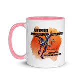 Australian Cattle Dog Velociraptor Mug with Color Inside