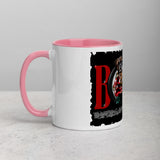 Boxing Boxer Black Label Mug with Color Inside