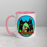 Golden Retriever, Goldenlocks & the Three Bears Mug with Color Inside
