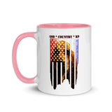 God Country K-9 Bloodhound Mug with Color Inside