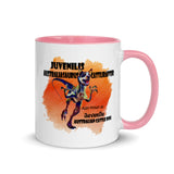 Australian Cattle Dog Velociraptor Mug with Color Inside
