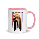 God Country K-9 Bloodhound Mug with Color Inside