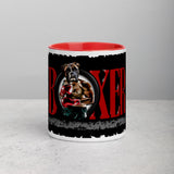 Boxing Boxer Black Label Mug with Color Inside