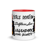 German Shepherd Mug with Color Inside