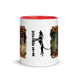 Redbone Coonhound Mug with Color Inside
