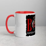 Boxing Boxer Black Label Mug with Color Inside