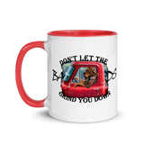 Bloodhound Don't Let the Bas++rds Grind You Down Mug with Color Inside