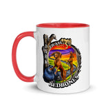 Dark Trail Redbones Mug with Color Inside