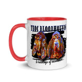 Teoc Bloodhounds Cooper & Judge Mug with Color Inside