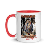 Bloodhound Hide N Seek Champion Mug with Color Inside