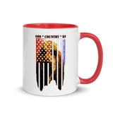 God Country K-9 Bloodhound Mug with Color Inside