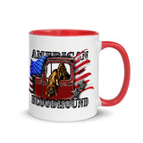 Bloodhound Mug with Color Inside