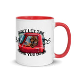 Bloodhound Don't Let the Bas++rds Grind You Down Mug with Color Inside