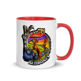 Dark Trail Redbones Mug with Color Inside