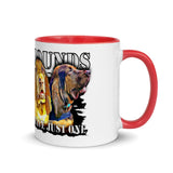 Bloodhounds Bet You Can't Have Just One Mug with Color Inside