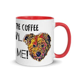 Terrier FEED ME Mug with Color Inside