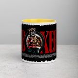 Boxing Boxer Black Label Mug with Color Inside