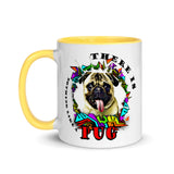Pug Mug with Color Inside