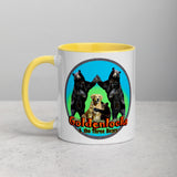 Golden Retriever, Goldenlocks & the Three Bears Mug with Color Inside
