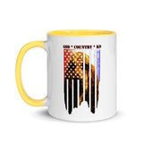 God Country K-9 Bloodhound Mug with Color Inside