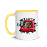 Bloodhound Don't Let the Bas++rds Grind You Down Mug with Color Inside