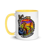 Dark Trail Redbones Mug with Color Inside