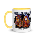 Teoc Bloodhounds Cooper & Judge Mug with Color Inside