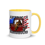 Bloodhound Mug with Color Inside