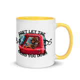 Bloodhound Don't Let the Bas++rds Grind You Down Mug with Color Inside