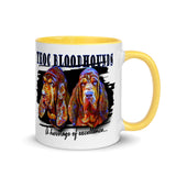 Teoc Bloodhounds Cooper & Judge Mug with Color Inside