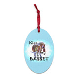 Basset Hound Wooden ornaments