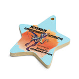 Australian Cattle Dog Velociraptor, Wooden ornaments