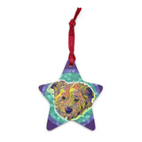 Terrier wooden ornament/magnet