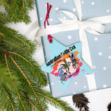 Blue Heeler Velociraptor DNA, Wooden ornaments