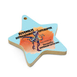 Australian Cattle Dog Velociraptor, Wooden ornaments