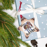 Basset Hound Wooden Ornament/magnet