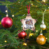 Basset Hound Wooden Ornament/magnet