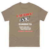 Bloodhound Warning classic tee